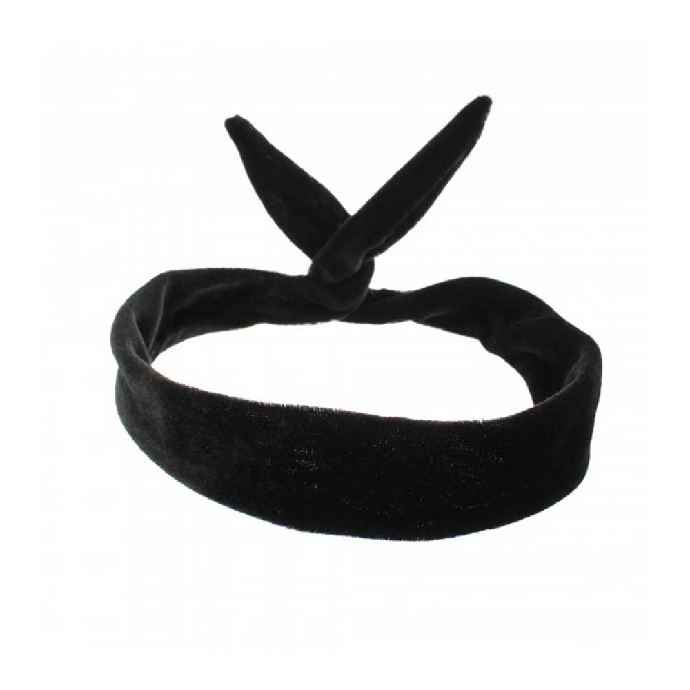 Zac's Alter Ego - Velvet Bandeau de fil - Noir